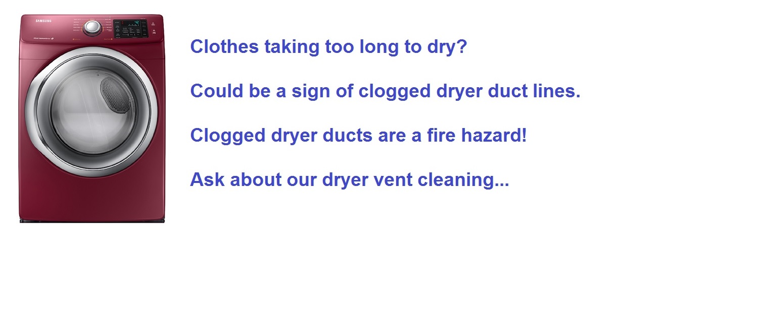 dryer vent cleaning in the San Antonio TX area - Texas